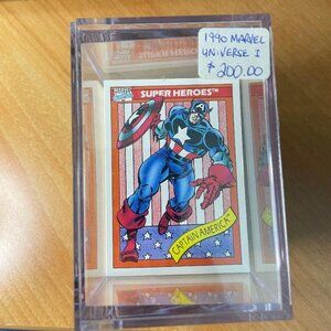 1990 Impel Marvel Universe I Complete Set (1-162)